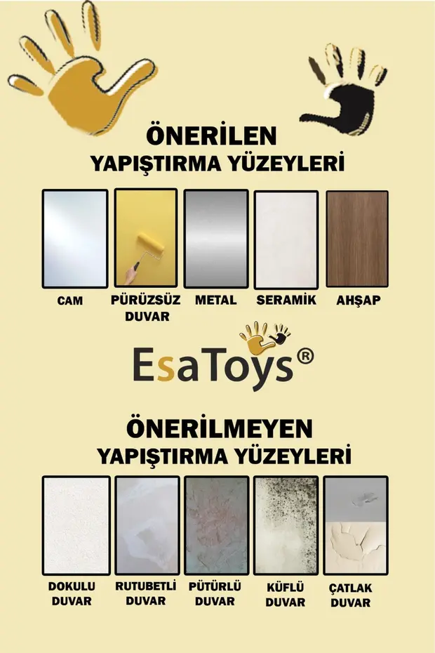 Orman Temalı Çocuk Odası Sticker Seti